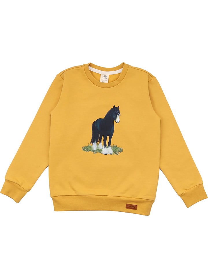 Walkiddy Bluza w kolorze żółtym rozmiar: 128