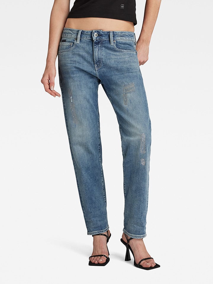 G-Star Dżinsy "Kate" - Boyfriend fit - w kolorze niebieskim rozmiar: W26/L30