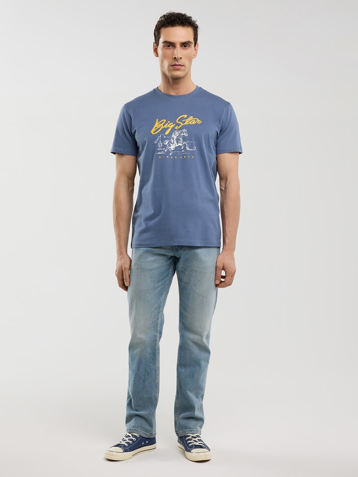 BIG STAR Koszulka w kolorze niebieskim rozmiar: XL