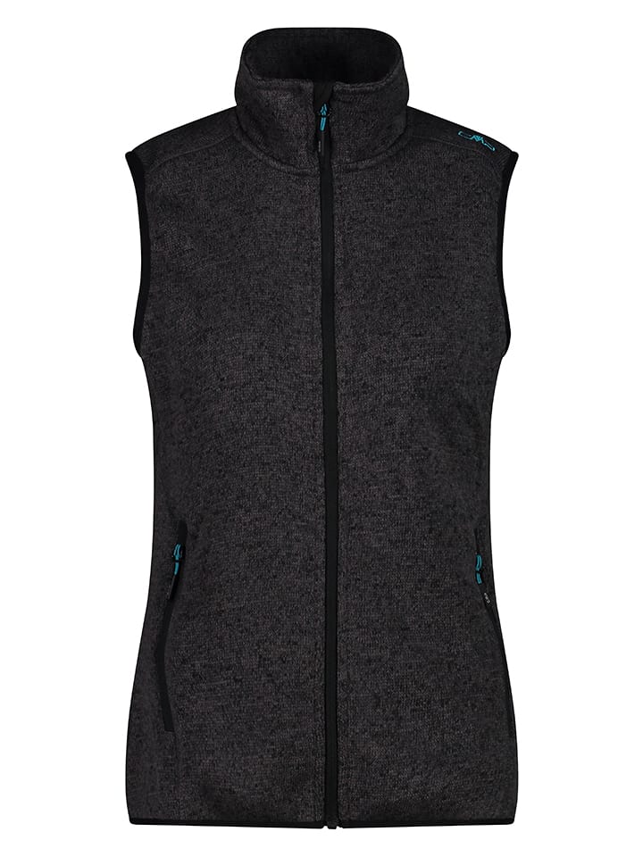 CMP Kamizelka polarowa w kolorze czarnym rozmiar: 46