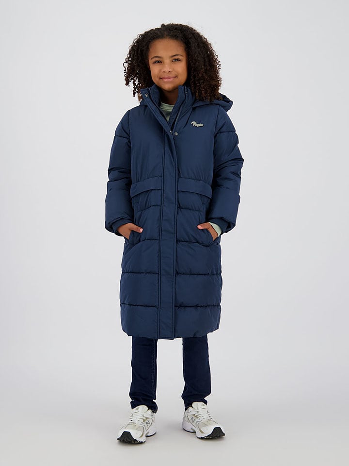 Vingino Płaszcz pikowany w kolorze granatowym rozmiar: 152