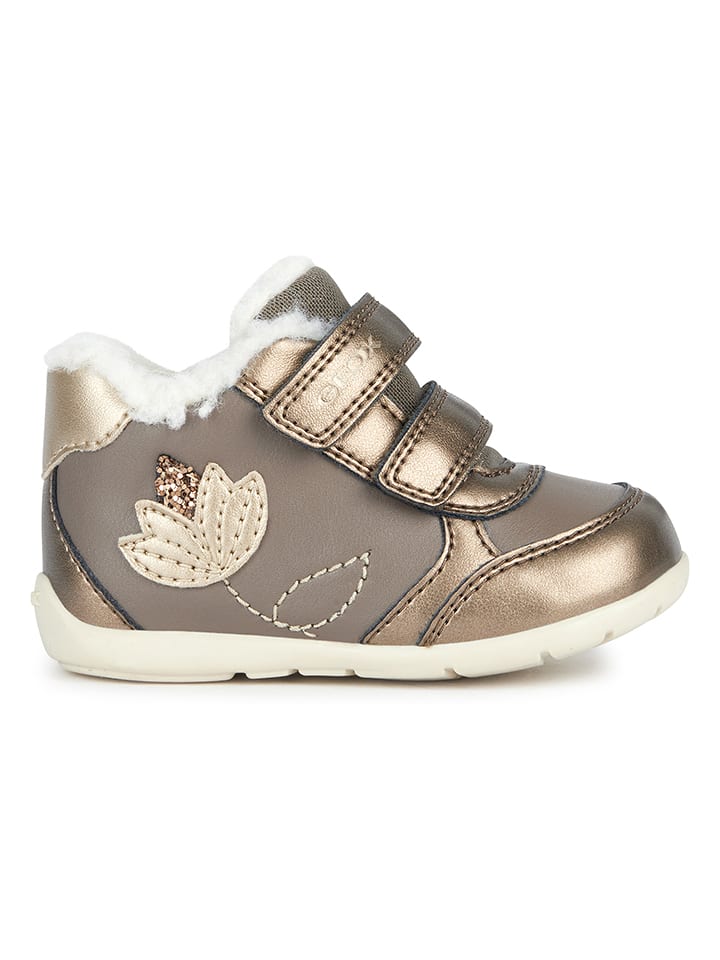 Geox Sneakersy "Elthan" w kolorze złotym rozmiar: 23