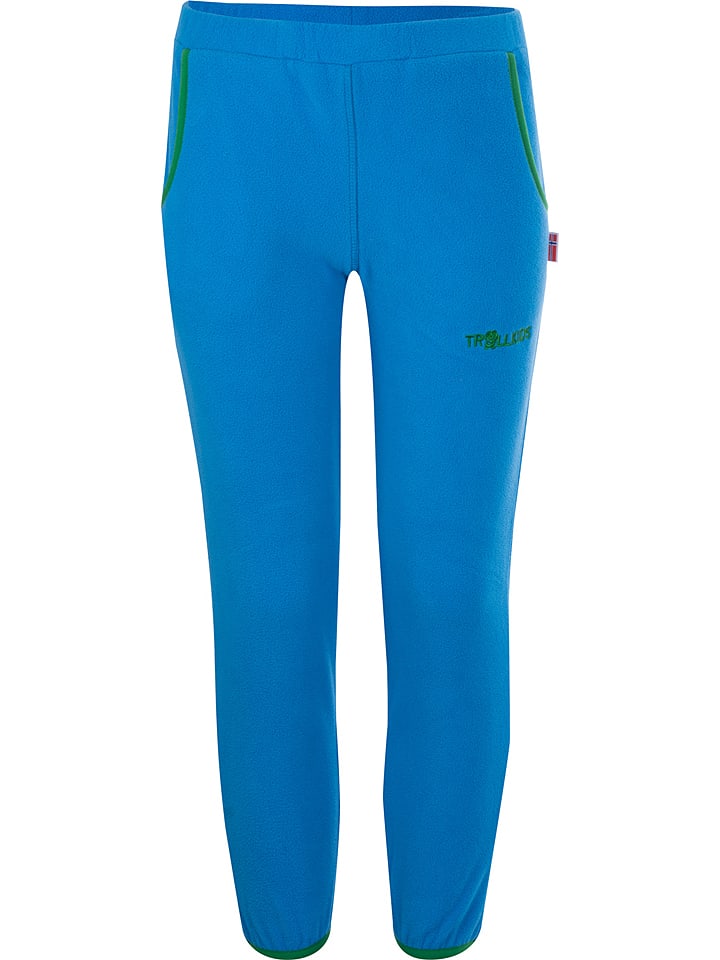 Spodnie polarowe "Troll" w kolorze niebieskim