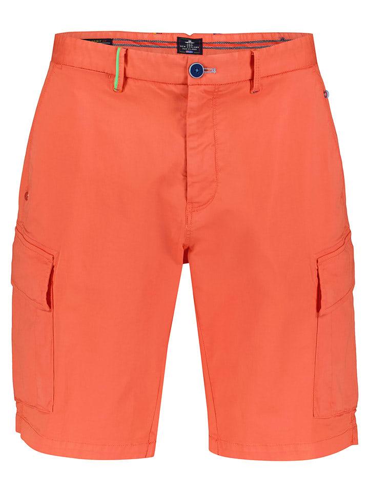 NEW ZEALAND AUCKLAND Bojówki "Mission Bay" w kolorze pomarańczowym rozmiar: W34