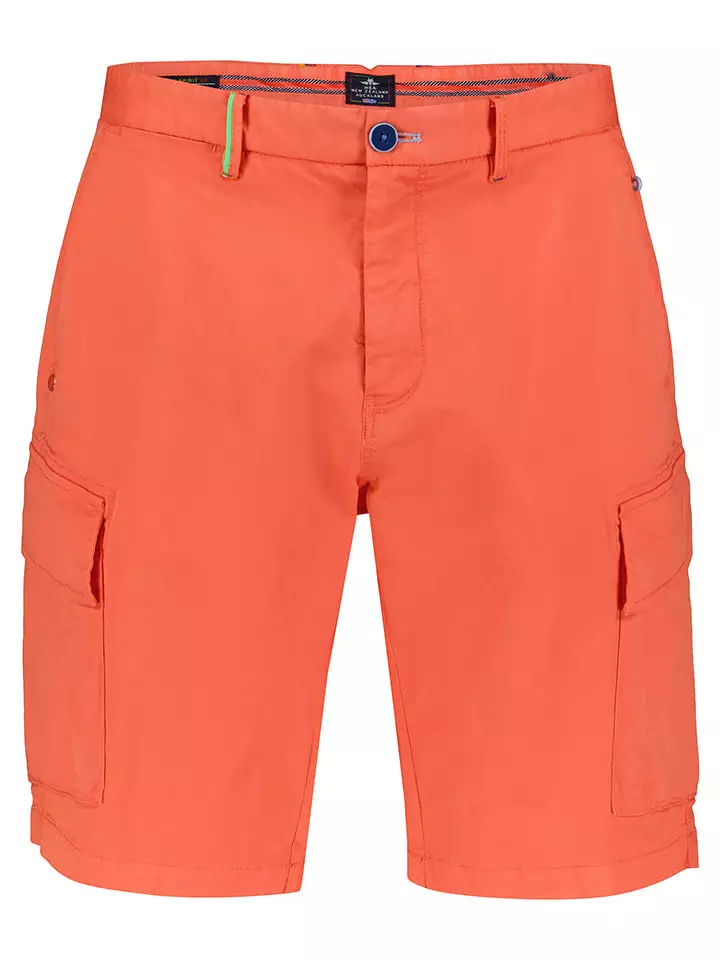 NEW ZEALAND AUCKLAND Bojówki "Mission Bay" w kolorze pomarańczowym rozmiar: W34