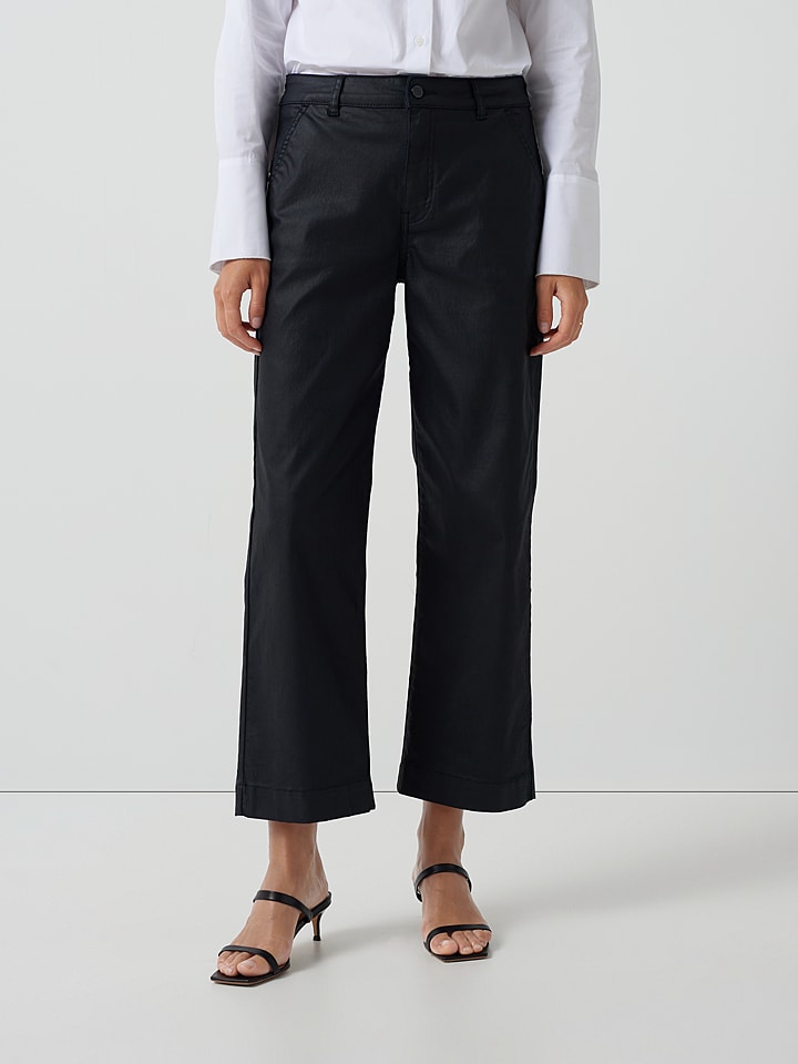 Someday Spodnie "Chenila" w kolorze czarnym rozmiar: 36