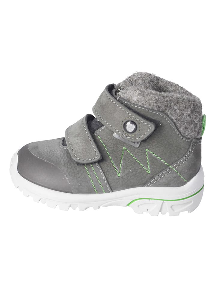 PEPINO Skórzane botki "Dario" w kolorze zielonym rozmiar: 27