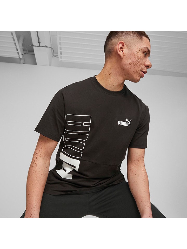 Puma Koszulka "Power" w kolorze czarnym rozmiar: L