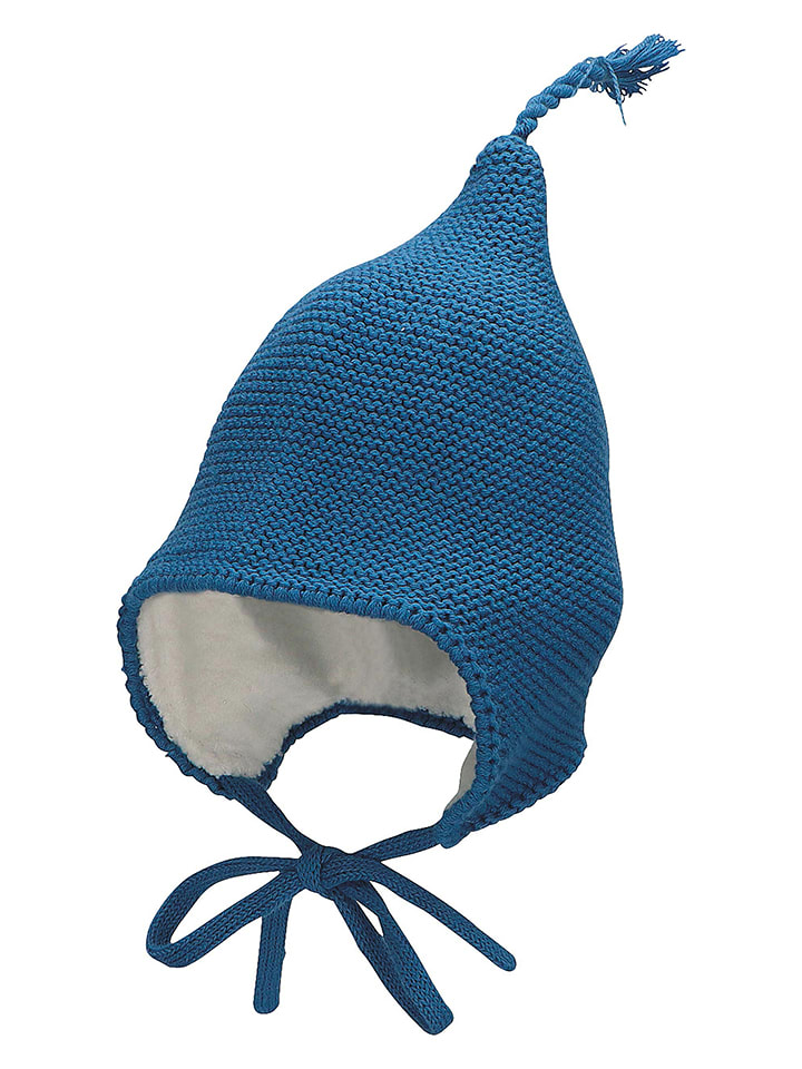 Sterntaler Czapka dzianinowa w kolorze niebieskim rozmiar: 41 cm