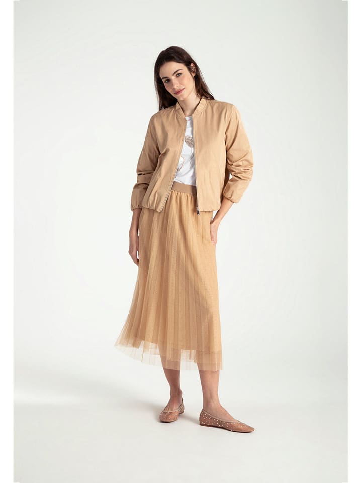 More & More Spódnica w kolorze beżowym rozmiar: 44