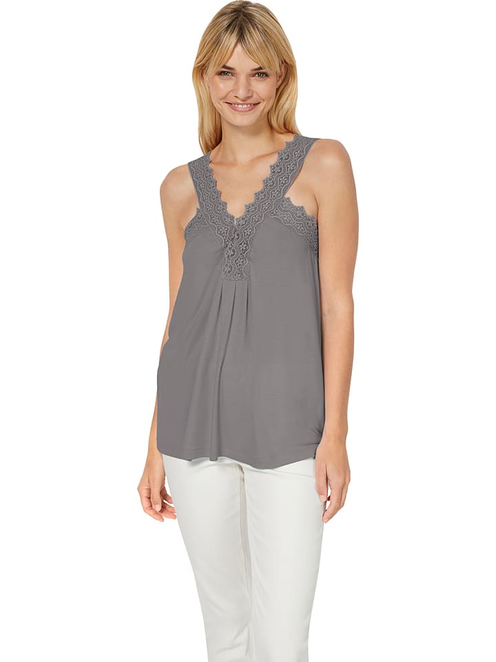 Heine Top w kolorze szarym rozmiar: 40