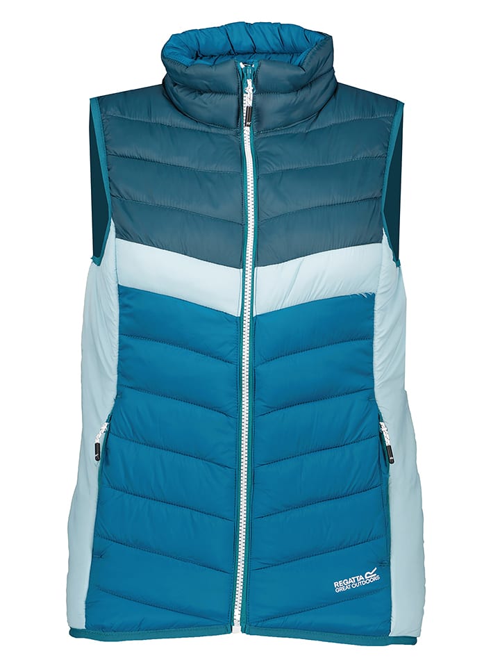 Regatta Kamizelka pikowana "Harrock" w kolorze morskim rozmiar: 34