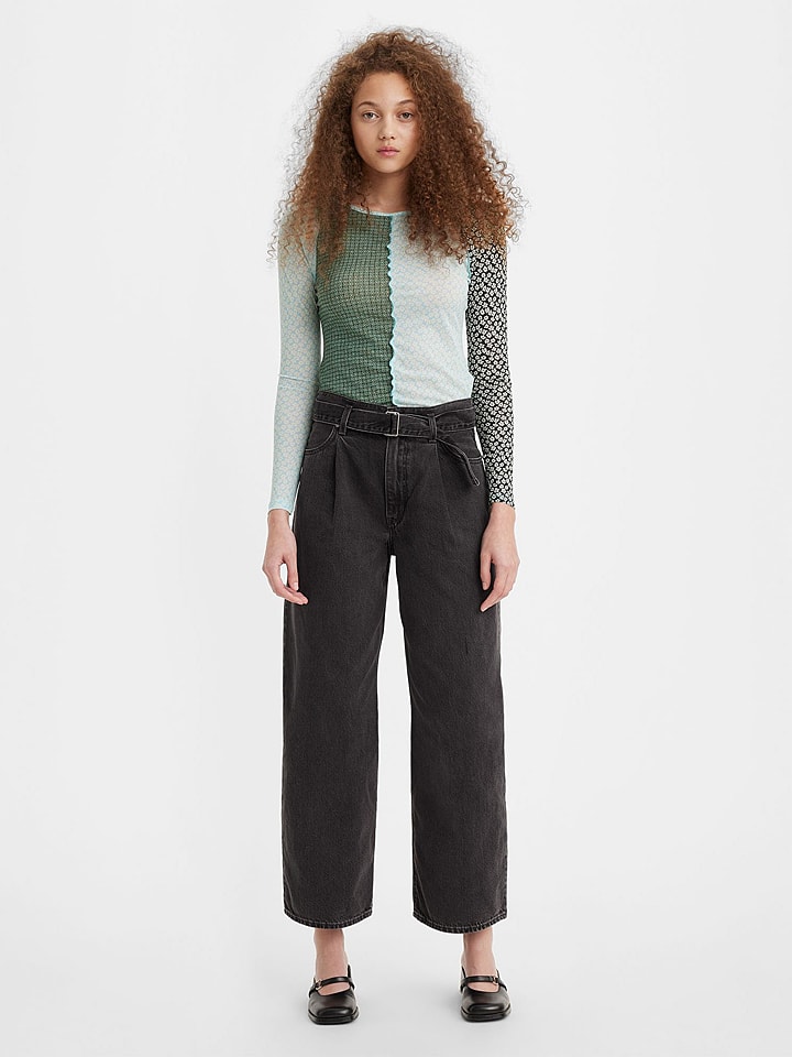 Levi´s Dżinsy - Baggy fit - w kolorze czarnym rozmiar: W28/L26