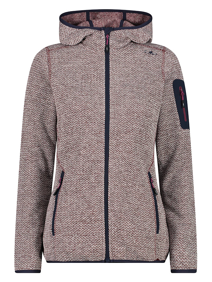 CMP Bluza polarowa w kolorze bordowym rozmiar: 36