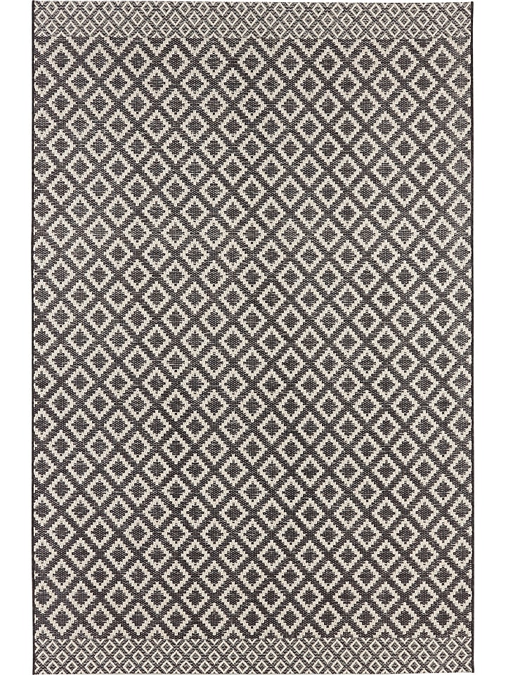 Zala Living Dywan "Avenue" w kolorze czarno-kremowym rozmiar: 76x200 cm