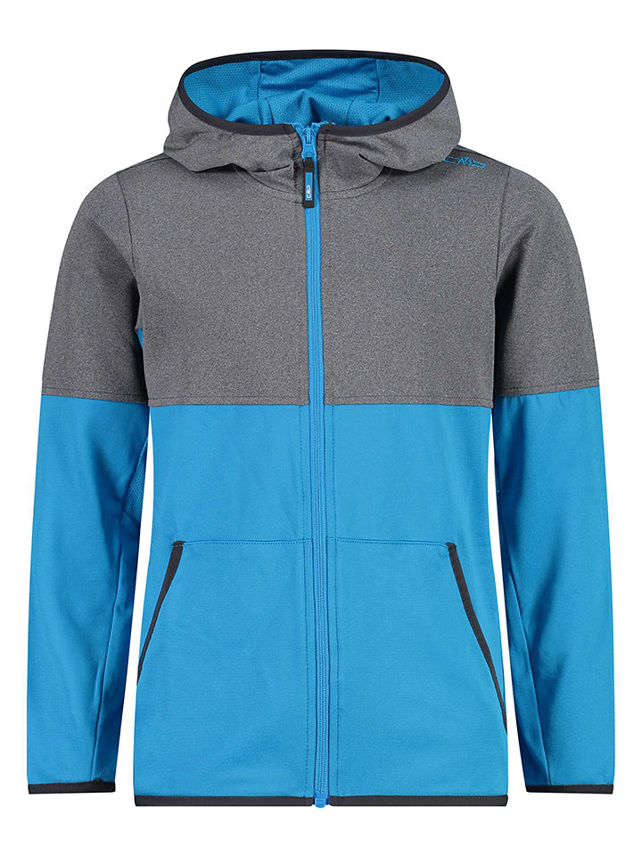 CMP Kurtka softshellowa w kolorze niebiesko-szarym rozmiar: 98