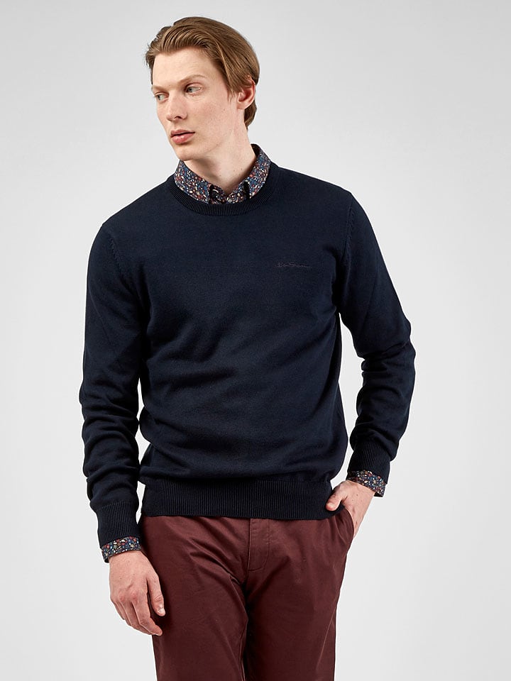 Ben Sherman Sweter w kolorze czarnym rozmiar: M