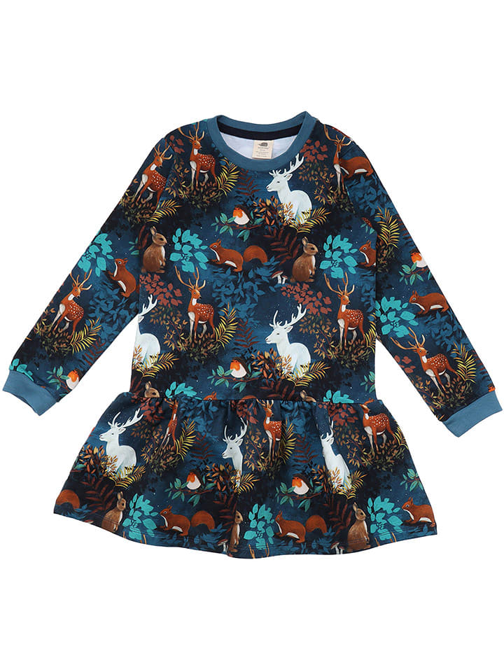 Walkiddy Sukienka w kolorze granatowym rozmiar: 110