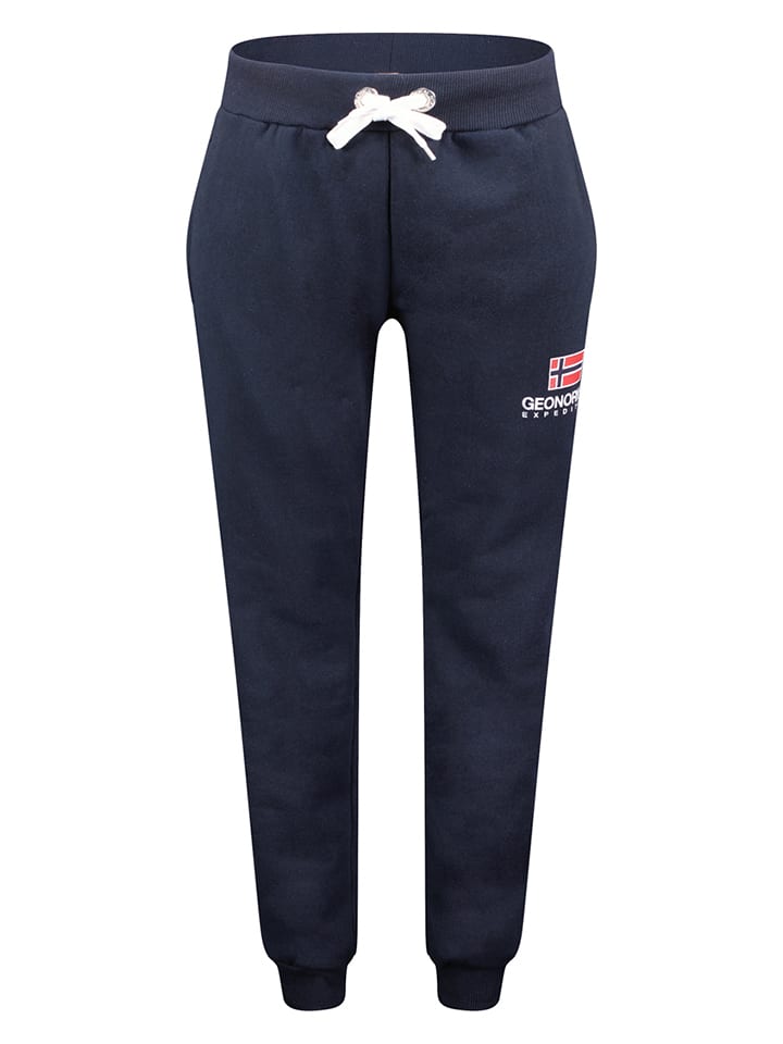 Geographical Norway Spodnie dresowe "Max" w kolorze granatowym rozmiar: XL