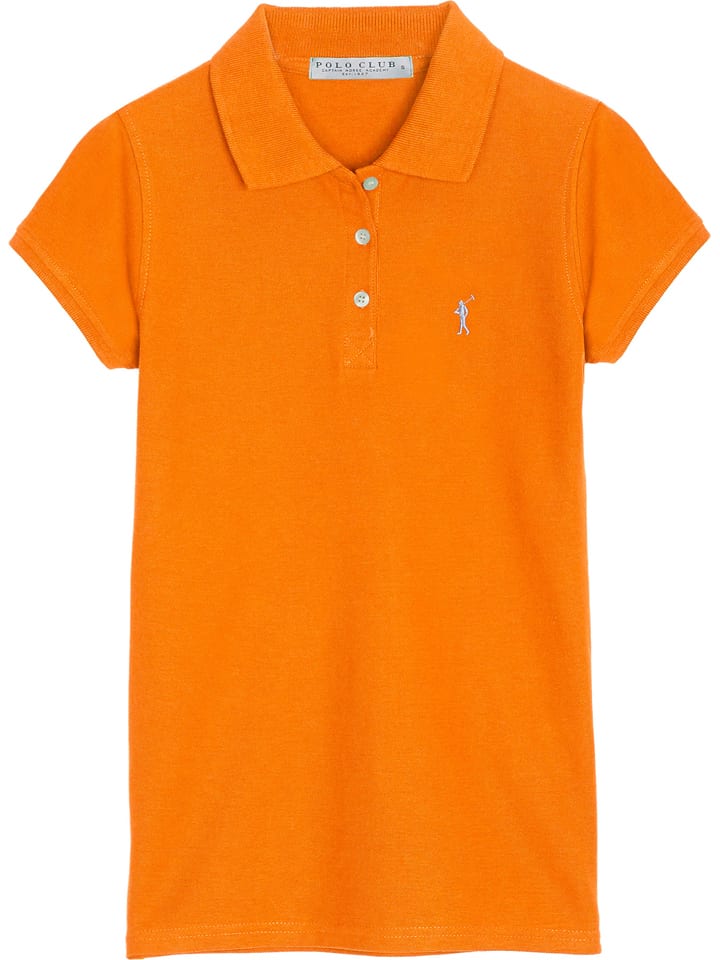 Koszulka polo w kolorze pomarańczowym