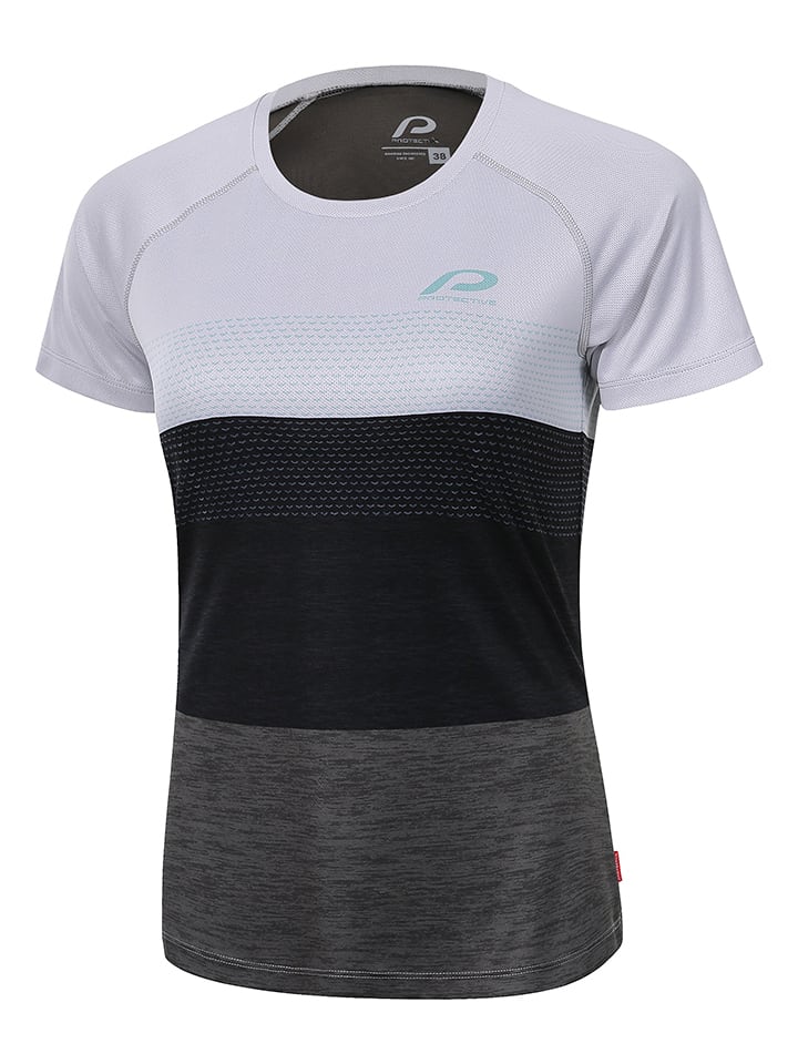 Koszulka kolarska "Shade" w kolorze czarno-białym