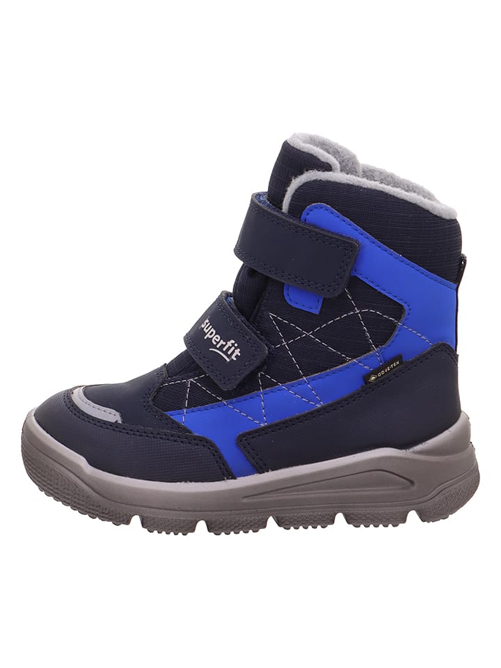 superfit Skórzane botki zimowe "Mars" ze wzorem rozmiar: 31