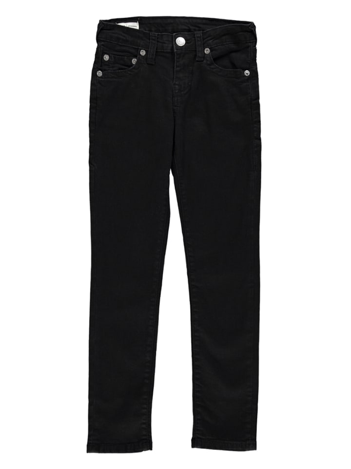 True Religion Dżinsy "Rocco" - Skinny fit - w kolorze czarnym rozmiar: 176