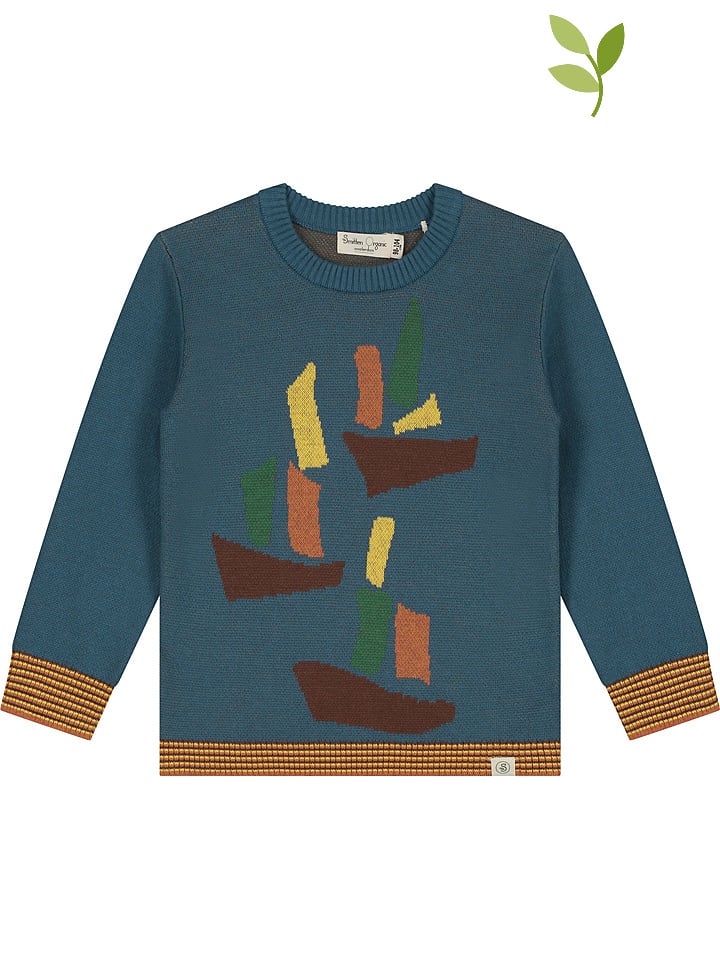 Sweter w kolorze niebieskim