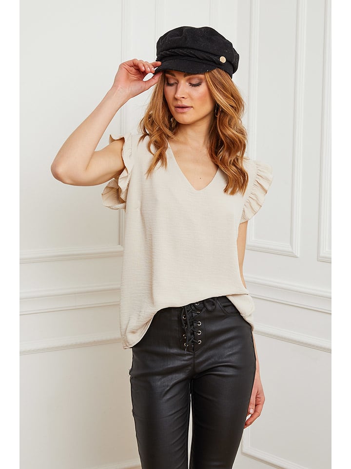 Top "Samson" w kolorze beżowym