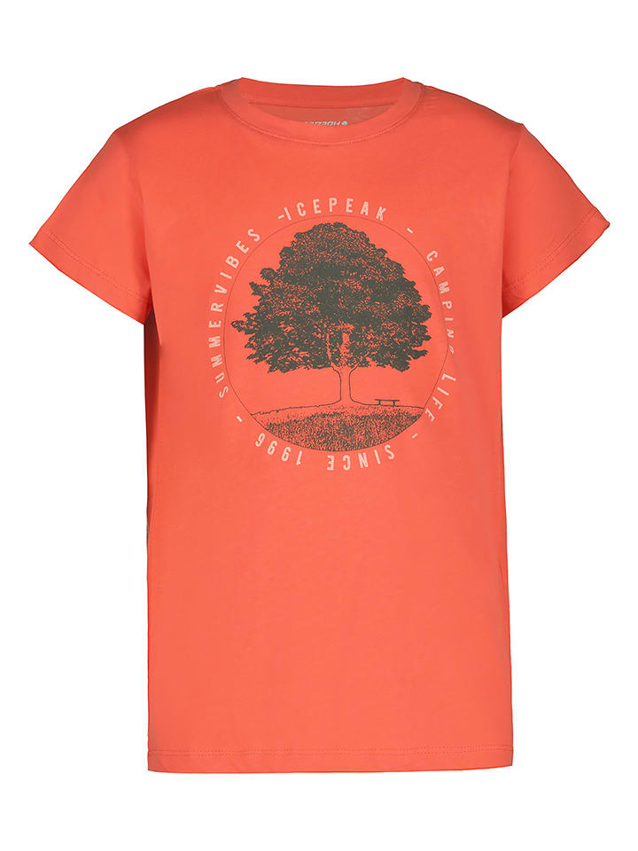 Icepeak Koszulka "Leadore" w kolorze czerwonym rozmiar: 152