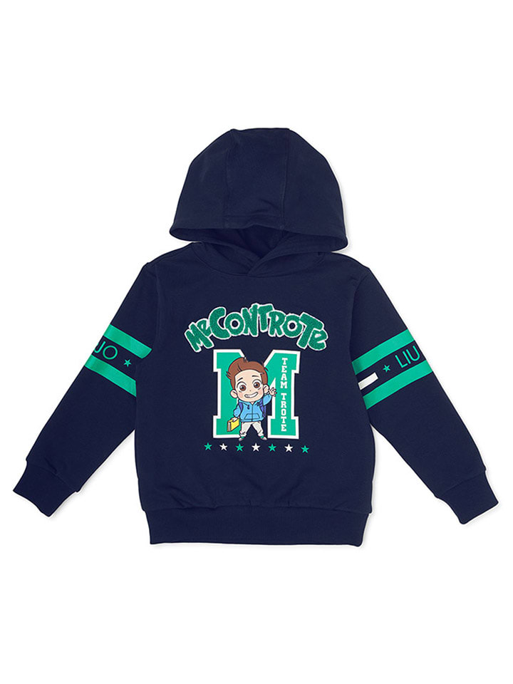 Bluza w kolorze ciemnoniebieskim