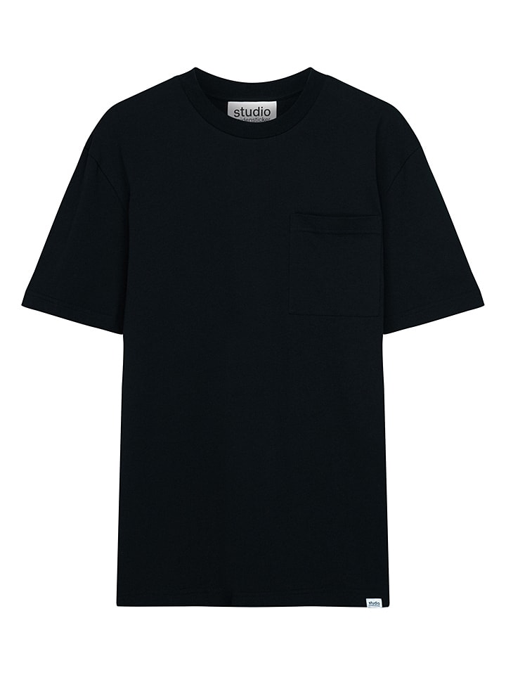 Seidensticker Koszulka w kolorze czarnym rozmiar: M