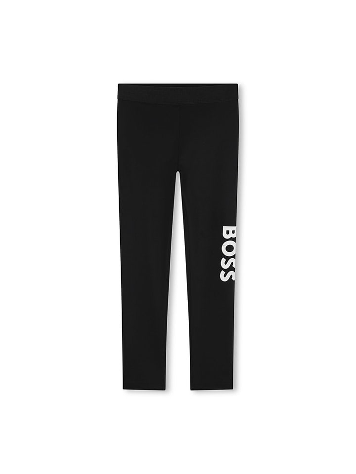 Hugo Boss Kids Legginsy w kolorze czarnym rozmiar: 176