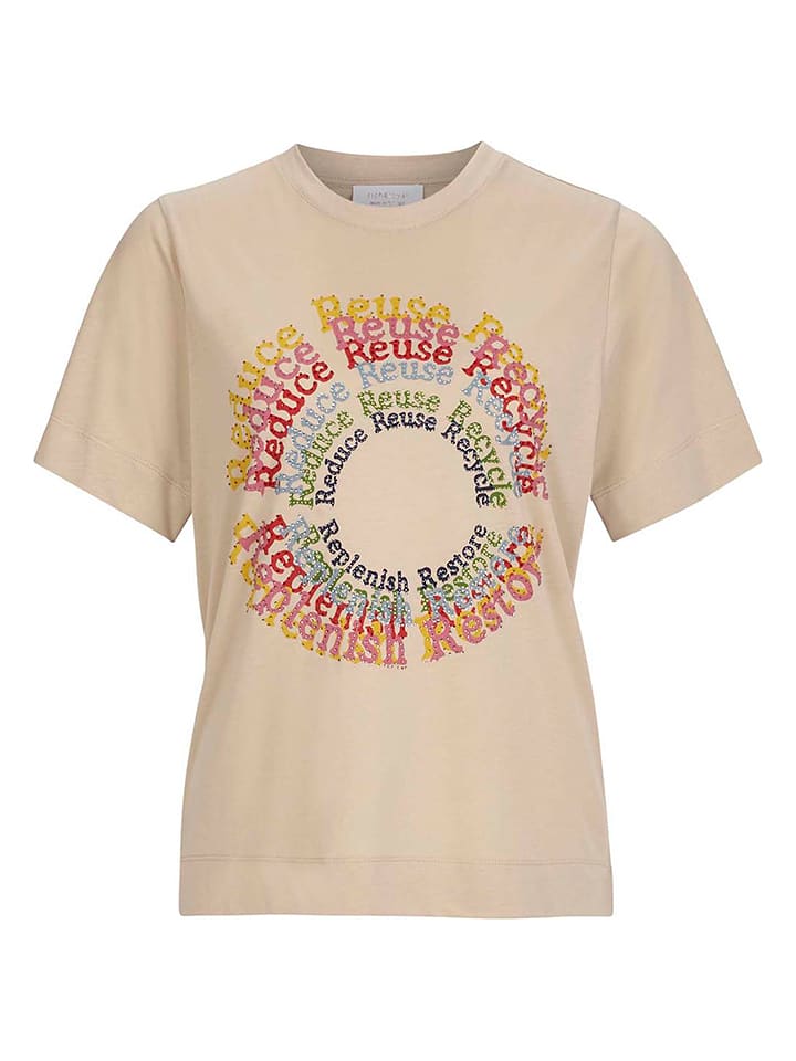 Koszulka w kolorze beżowym