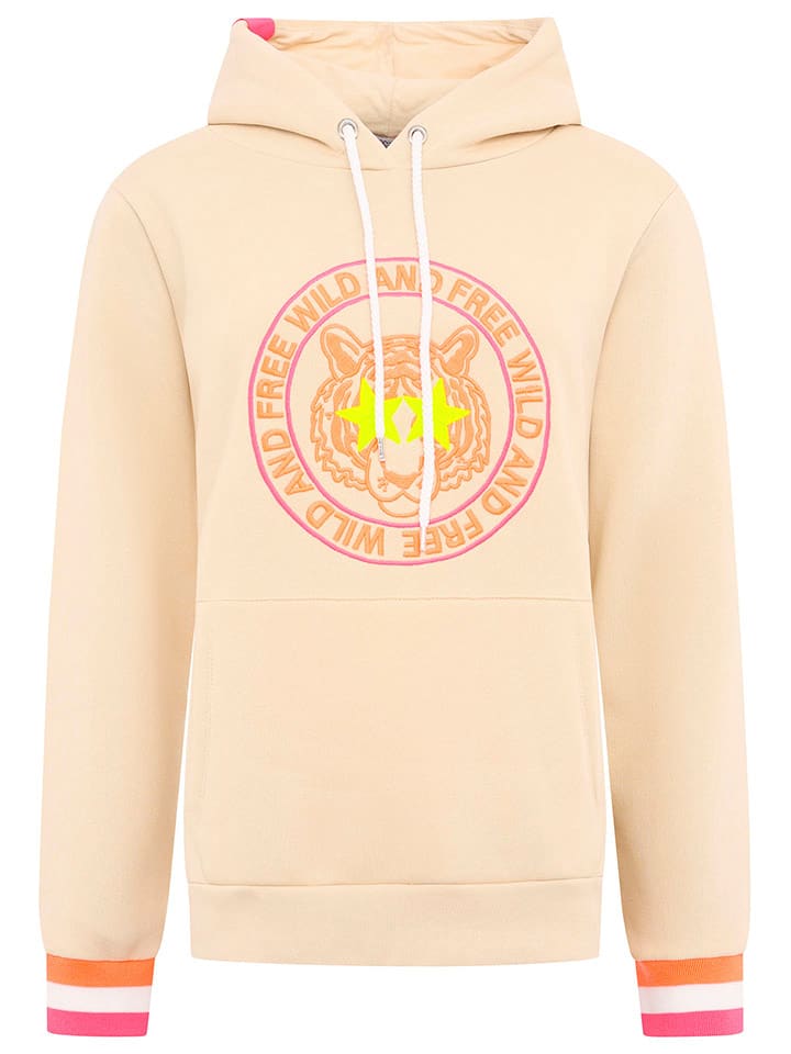 Zwillingsherz Bluza w kolorze brzoskwiniowym rozmiar: M