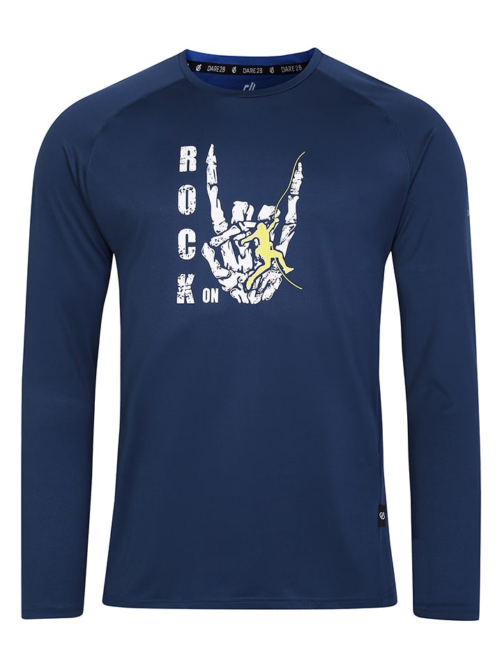 Dare 2b Koszulka funkcyjna "Tech" w kolorze granatowym rozmiar: M