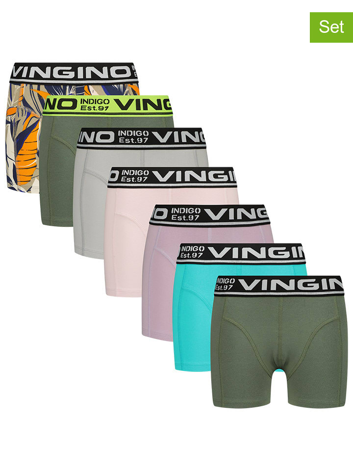 Vingino Bokserki (7 par) w różnych kolorach rozmiar: 146/152