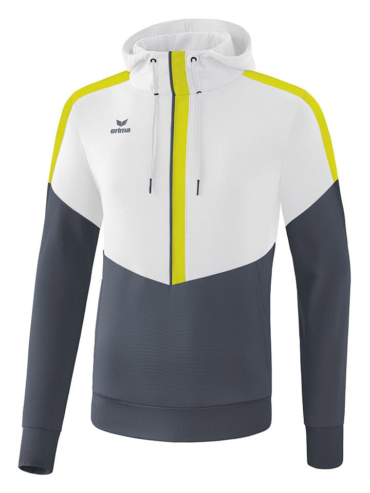 erima Bluza "Squad" w kolorze antracytowo-białym rozmiar: M