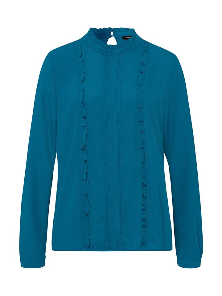 More & More Bluzka w kolorze niebieskim rozmiar: 34