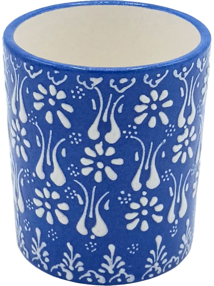 Ottoman Kubek łazienkowy "Kanarya" w kolorze niebieskim - wys. 9,5 x Ø 8 cm rozmiar: onesize