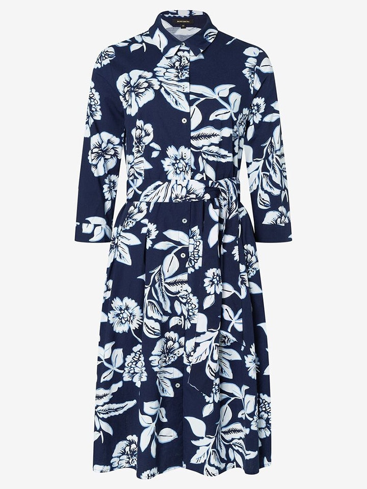 More & More Sukienka w kolorze granatowo-białym rozmiar: 32