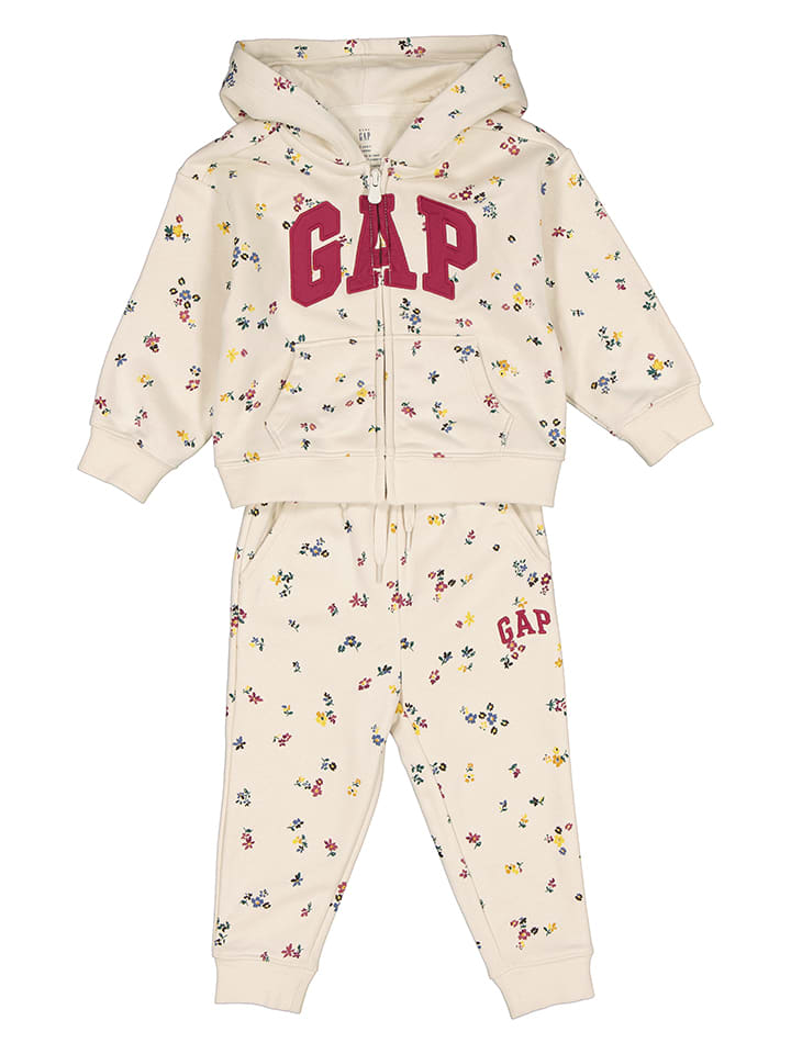 2-częściowy zestaw w kolorze kremowym