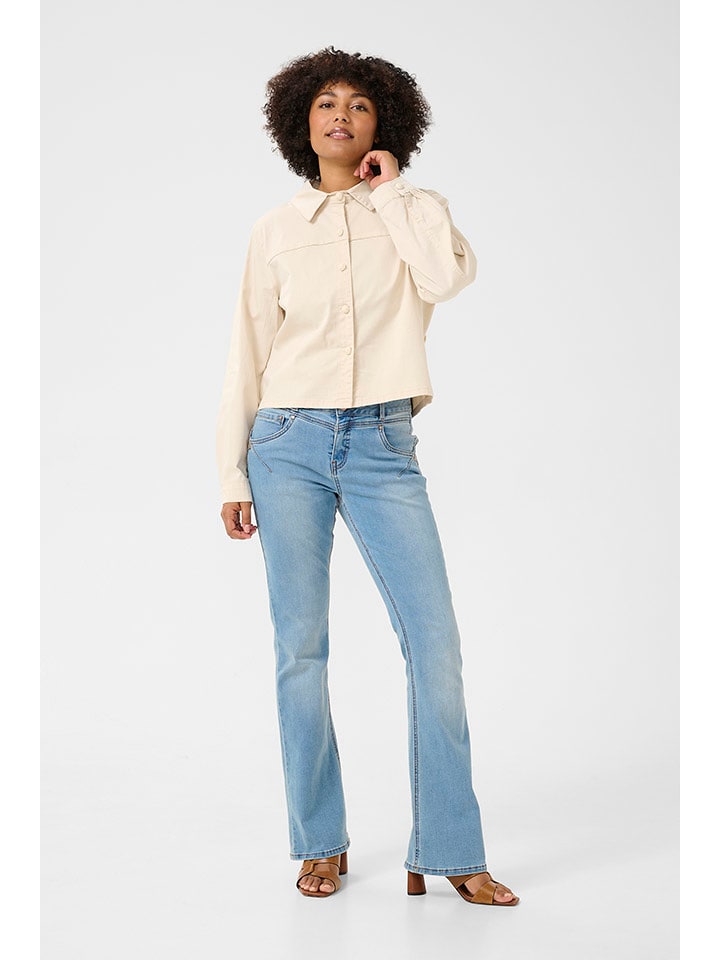 Cream Kurtka koszulowa w kolorze kremowym rozmiar: 34