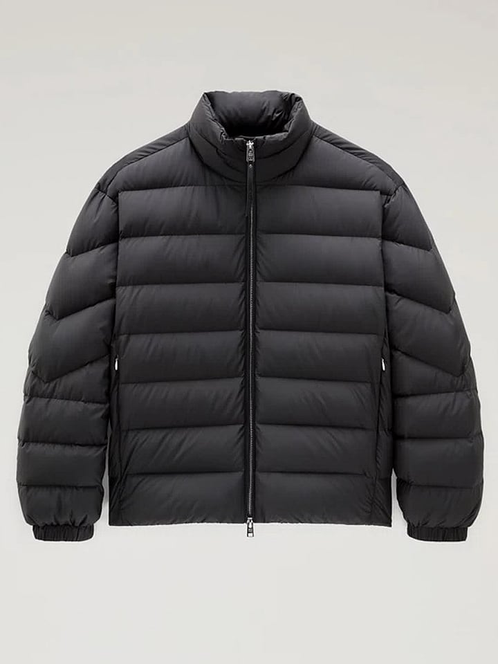 Woolrich Kurtka puchowa "Ellis" w kolorze czarnym rozmiar: XL