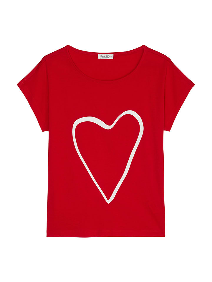 Marc O'Polo Koszulka w kolorze czerwonym rozmiar: L
