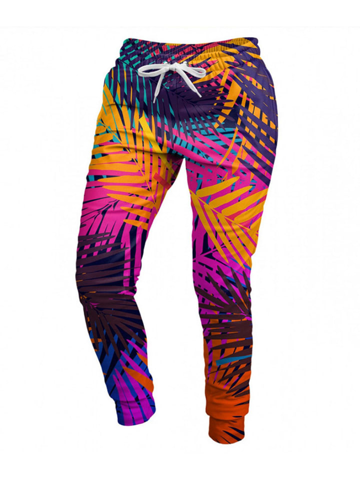 Spodnie dresowe ze wzorem