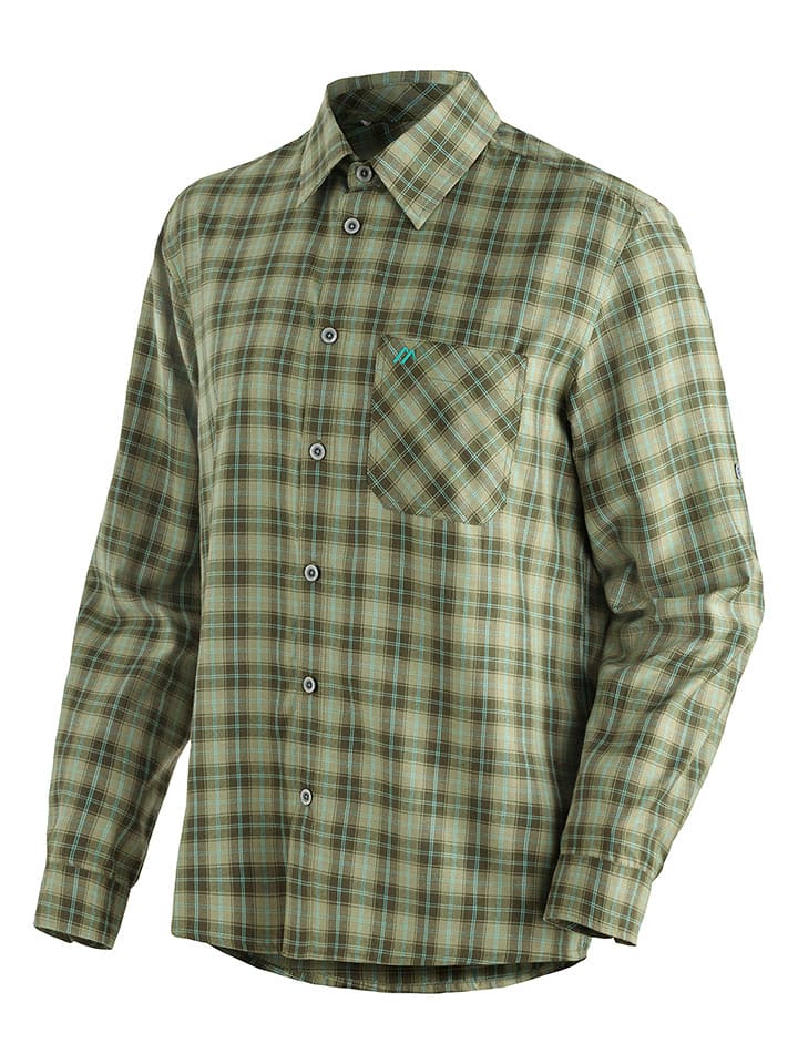 Maier Sports Koszula funkcyjna "Claas" - Regular fit - w kolorze zielonym rozmiar: 52