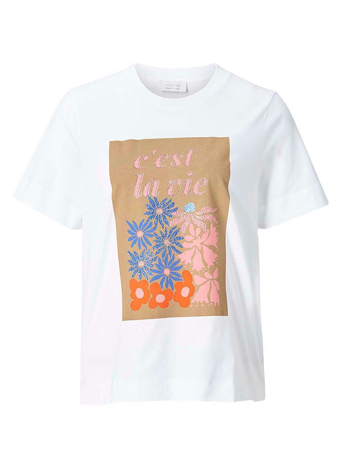 Rich & Royal Koszulka w kolorze białym rozmiar: S