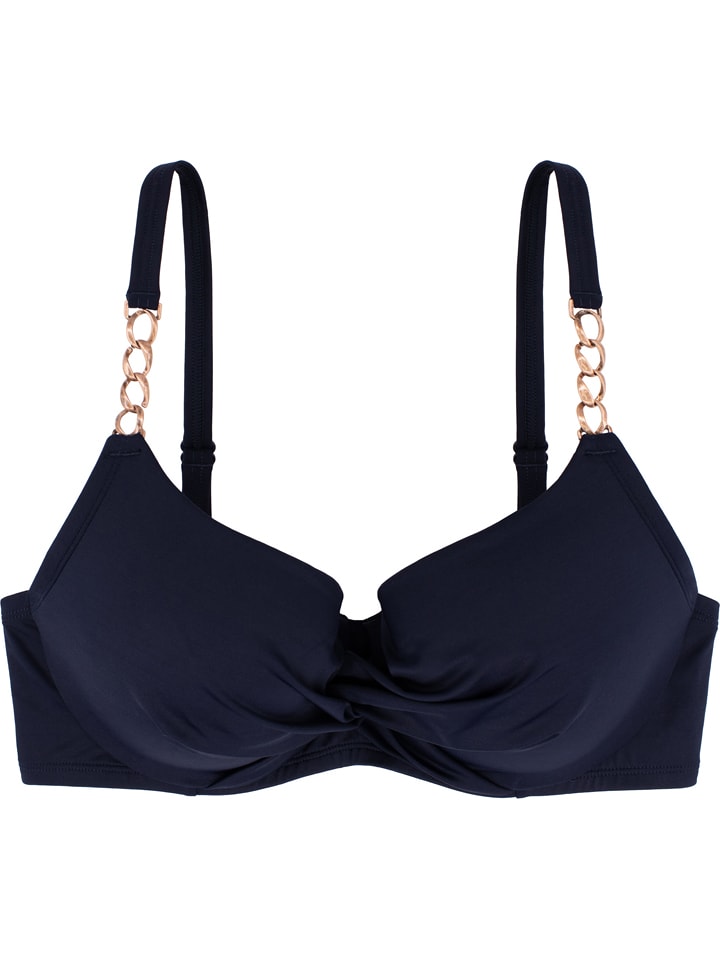 Biustonosz bikini "Filao" w kolorze granatowym