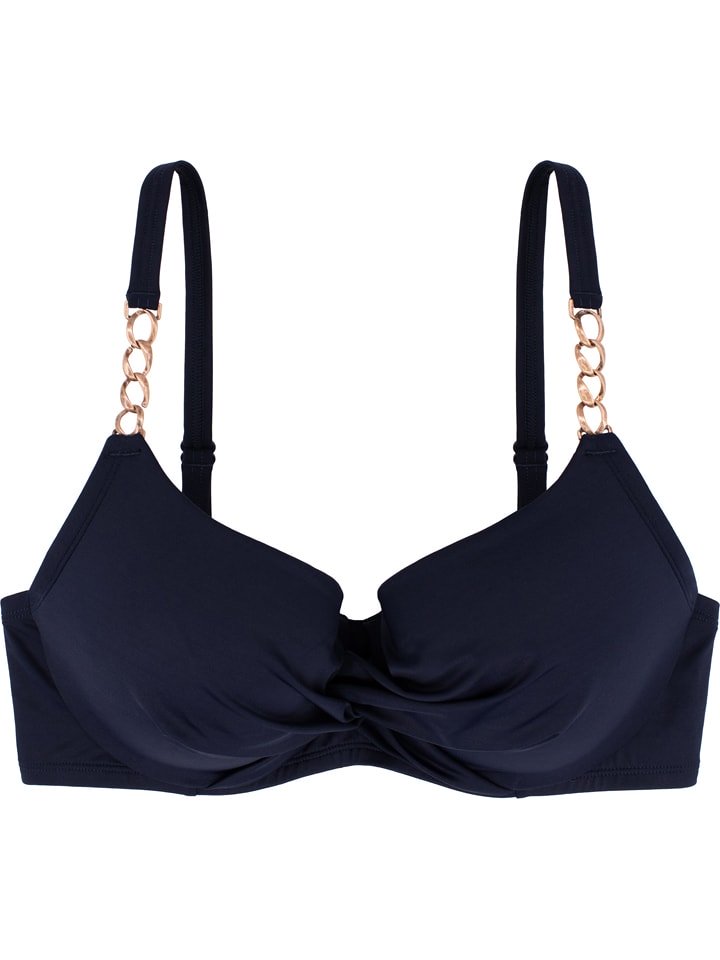 Biustonosz bikini "Filao" w kolorze granatowym